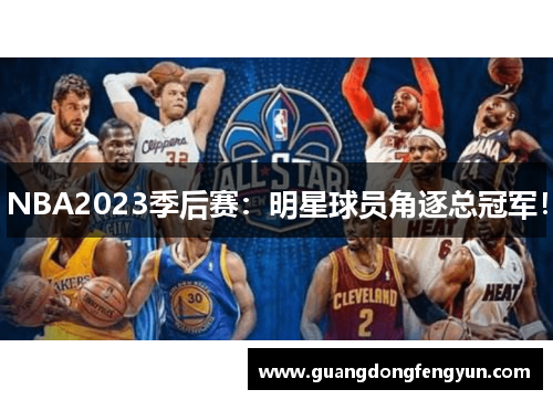 NBA2023季后赛:明星球员角逐总冠军!